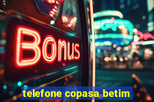 telefone copasa betim